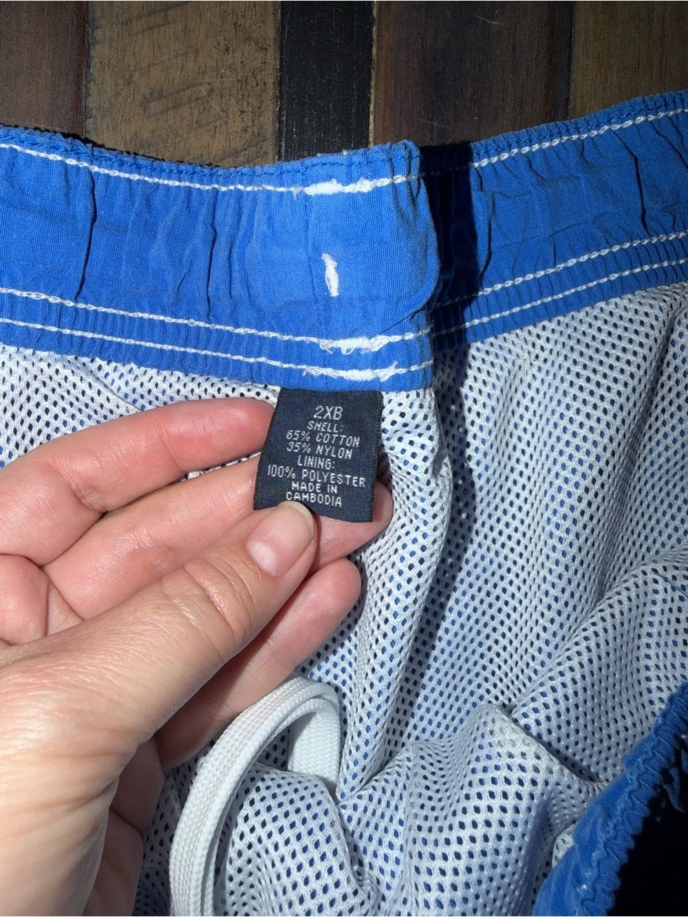 Roundtree & Yorke Royal Blue Men's Swim Trunks